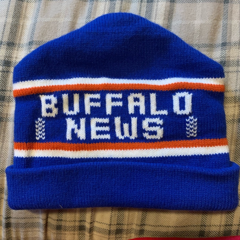 Vintage Buffalo News Winter Beanie